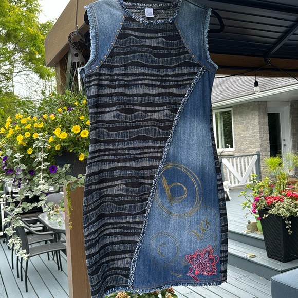 DESIGUAL dress in jean material - Picture 1 of 6